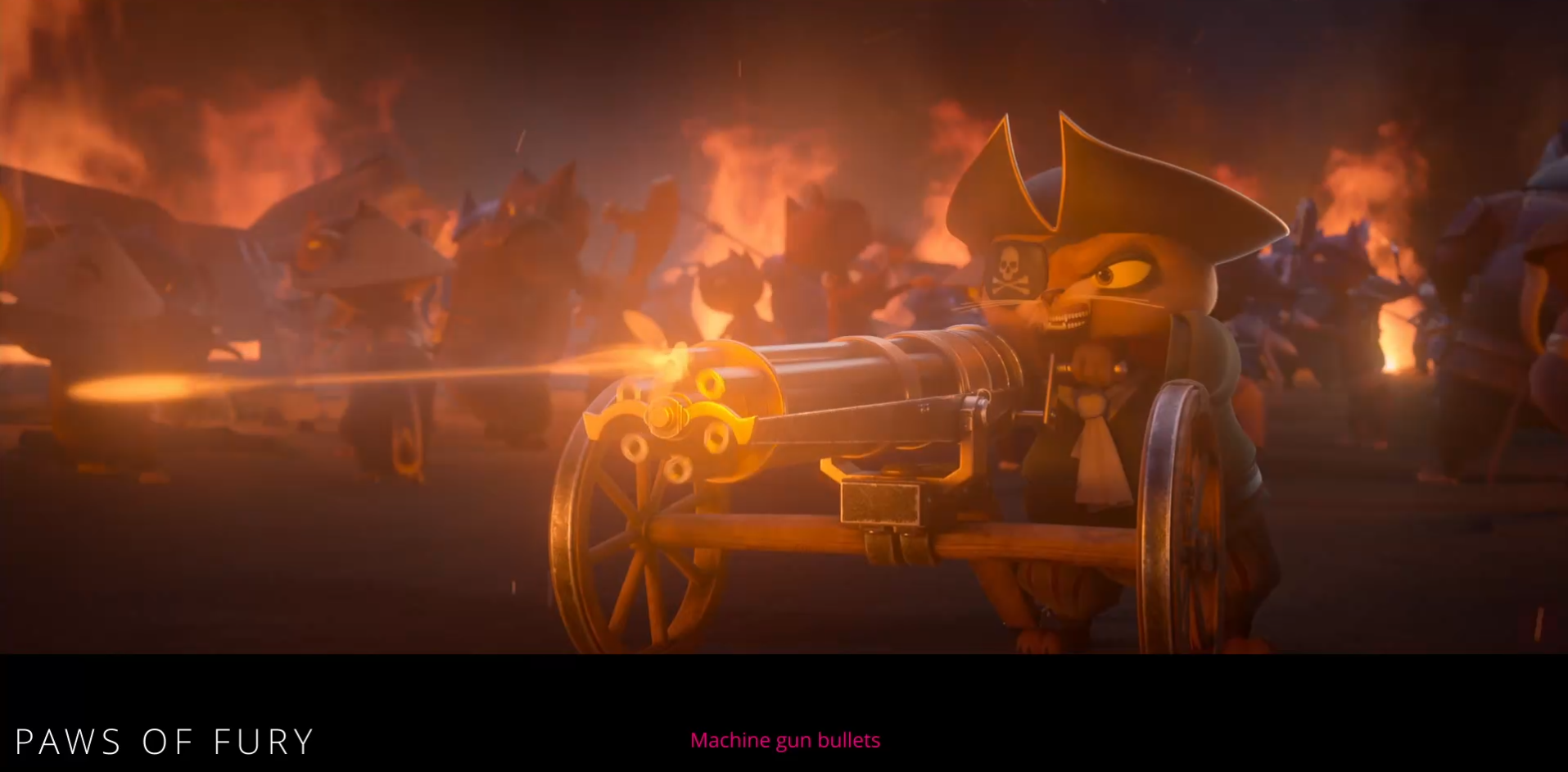 Balles de fusil - Paws of Fury